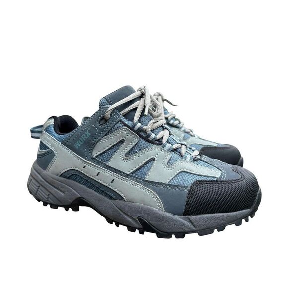 Red Wing Worx Carbide Women's Athletic Safety Toe Work Shoes Blue Size 7W - Picture 15 of 15